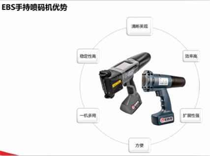 市政工程户外大型工件手持喷码机